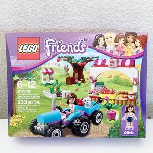 NEW Lego Friends 41026 Sunshine Harvest RETIRED SEALED Oliva Dog Charlie